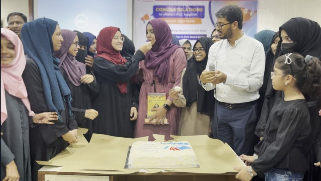 Falcon's PUC Toppers Celebrating Scintillating Results