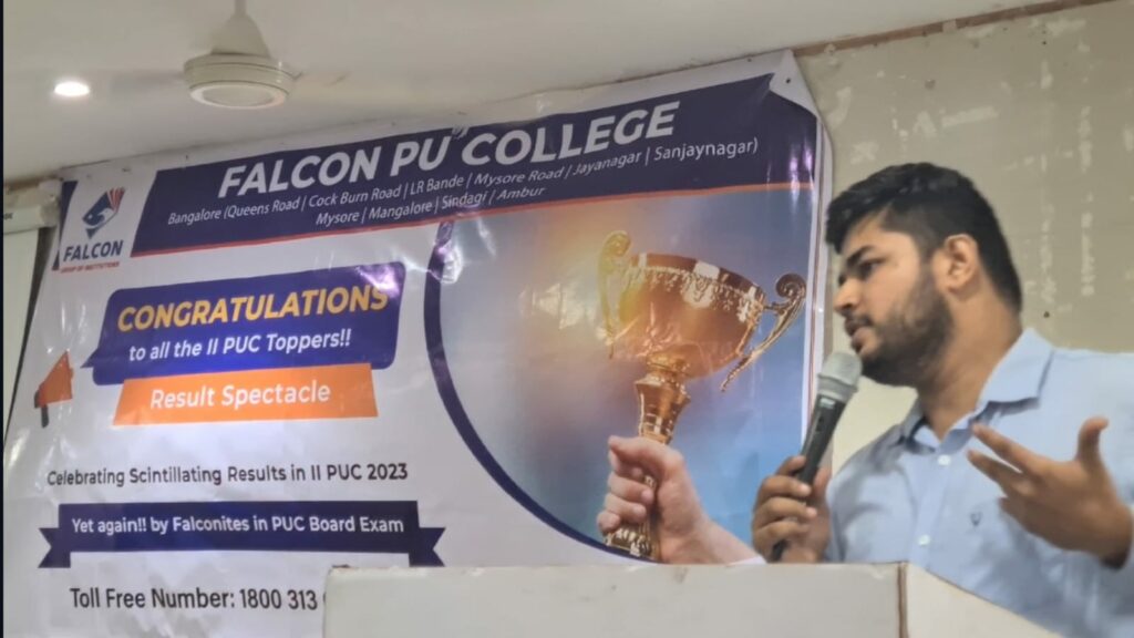 Falcon's PUC Toppers Celebrating Scintillating Results